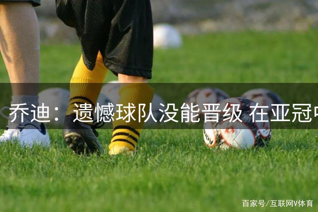 乔迪：遗憾球队没能晋级 在亚冠中我们学习到很多